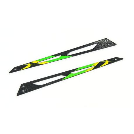 Blade 130X Carbon Tail Boom Support Green