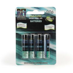 Alkaline AA Pencells Batteries 1.5V (4)