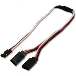 400mm Futaba Y-Lead Servo Extension