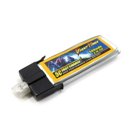 1S 3.7v 300mAh 35c Giant Power LiPo Battery