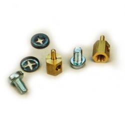 SLEC Sl63 P/Rod Connector Brass (2x10)