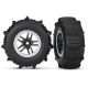 Traxxas Paddle Tyres Front/Rear 