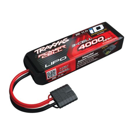 4000mAh 11.1V 3S 25C Traxxas ID LiPo Battery