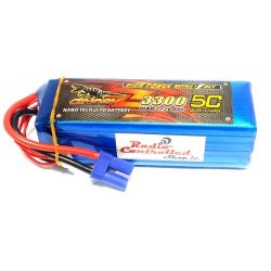 6S 22.2V 3300mAh 65C Giant Power LiPo USED