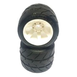 PMT Rear Rain Tires Full Treaded 1/8 USED