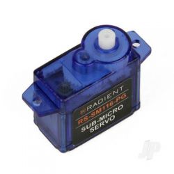 Radient RS-SM116-PG Sub-Micro 8g Analog Servo