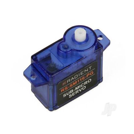 Radient RS-SM116-PG Sub-Micro 8g Analog Servo