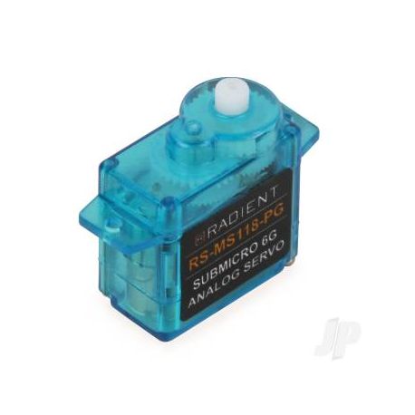 Radient RS-SM118-PG Sub-Micro 6g Analog Servo