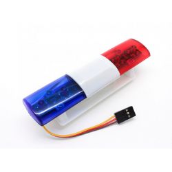 Police Car LED Lighting System Oval Blue/Red