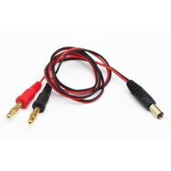 JR Tx Banana Plug to DC Jack Charge Cable