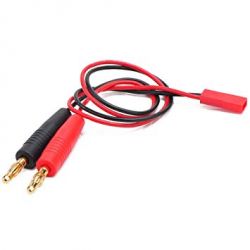 JST BEC to 4mm Banana Plug Charge Lead