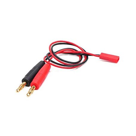 JST BEC to 4mm Banana Plug Charge Lead