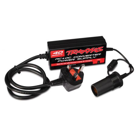 Traxxas AC To DC Power Supply 40W UK