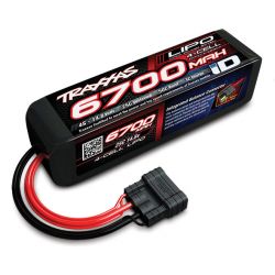 Traxxas 4S 14.8 Volts 6700mAh Li-Po Battery 25C