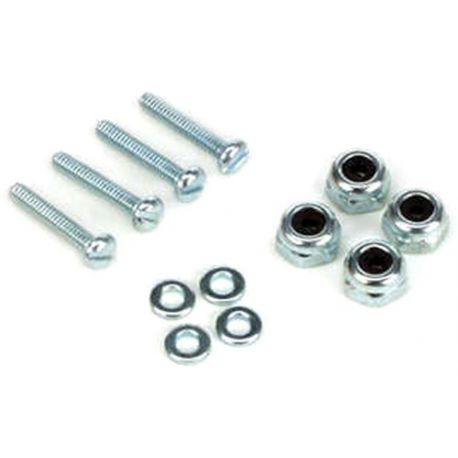  Dubro 2-56 x 1/2" Bolt Sets w/ Lock Nuts (4)