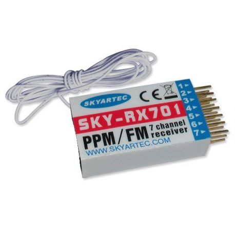 Skyartec 7ch Receiver PPM/FM 