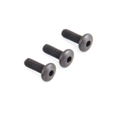 Losi Button Head Screws M4x12mm (3)