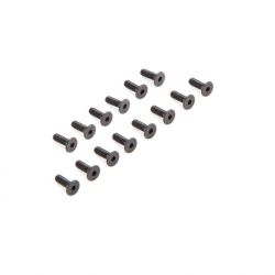 Losi M2.5x8mm Flat Head Screws (14)