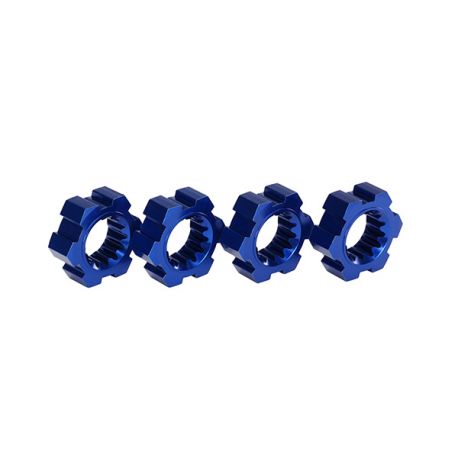 Traxxas X-Maxx Wheel hubs HEX Blue (2)