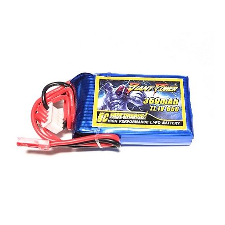 3s 11.1v 360mAh 65c Dinogy Lipo Battery 