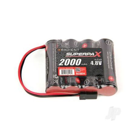 Radient NiMH Receiver Battery 4.8V 2000mAh AA