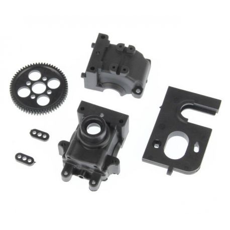 680-P004 Diff Gearbox, Mount, Spur Gear (Volcano, Warhead, Frontier)