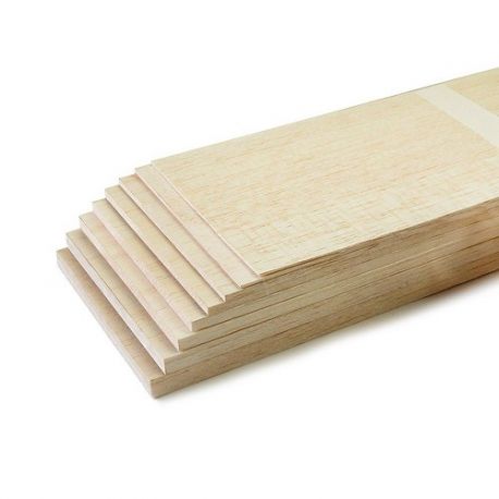 9.52x76x914mm Balsa Sheet 3/8x3x36"