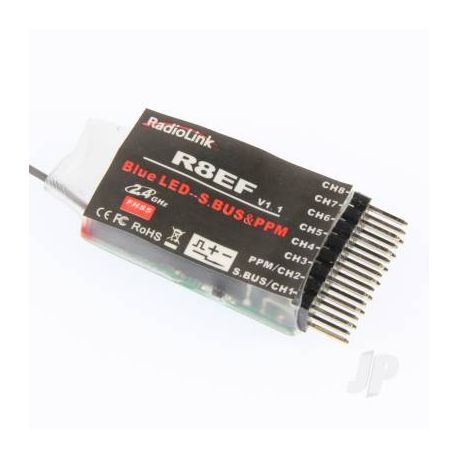 RadioLink R8EF 8-Channel Receiver 2.4GHz RLKR081005