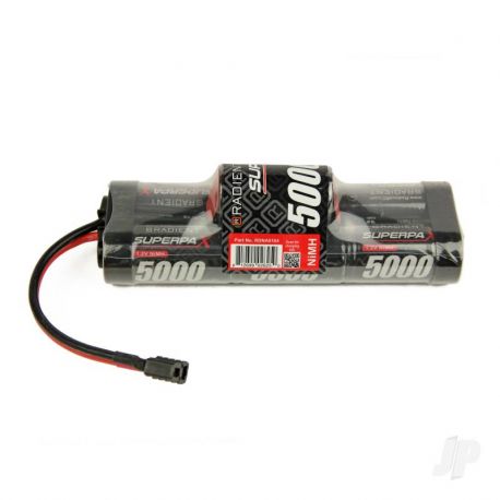 Radient NiMH 8.4V 5000mAh SC 6-1 Hump Deans