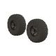 Arrma Dboots 'Fortress SC' Tire Set Glued (Gun Metal) 