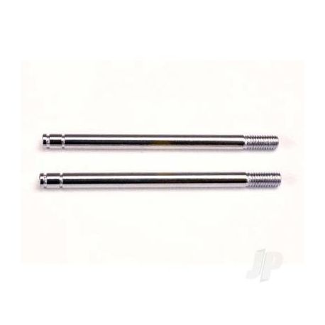 Traxxas Long Steel Shock Shafts Chrome Finish