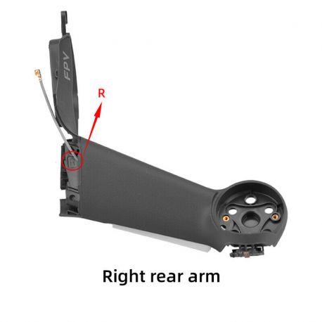 DJI FPV Race Drone Rear Right Arm