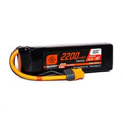 Spektrum 4S 14.8V 2200mAh G2 50C Smart LiPo Battery