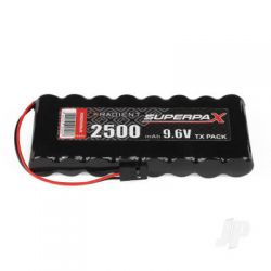 Radient Superpax 9.6V NiMH 2500mAh AA Flat