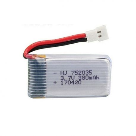 Hawk Eye LiPo Battery 1S 380mAh 3.7V 20C 