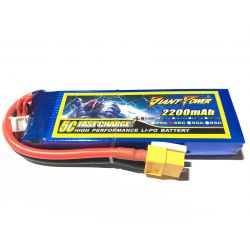 2s 7.4v 2200mAh 35c Giant Power Lipo