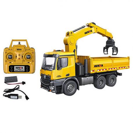 Huina 1:14 RC Timber Grab Dump Truck 2.4G