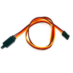 500mm JR HD Servo Ext Lead w/ Safety Clip