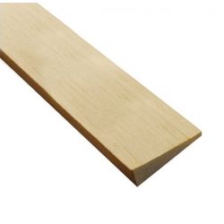 6.35x19.0mm Balsa T.Edge 1/4x3/4x36"