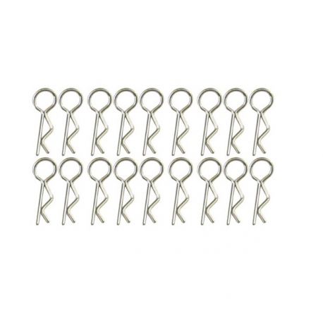 DHK Body R Clips Pin-B 1/10 Scale (1.2mm) (16pcs)