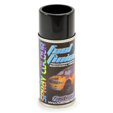 Fastrax Jet Black Spray Paint 150ML