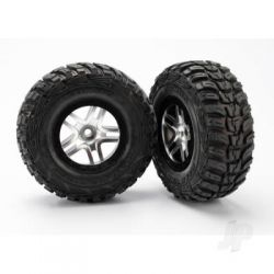 Traxxas Slash 2WD Front Tyres & Wheels Assembled