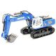 Huina 2.4g 11CH Rc Excavator Blue