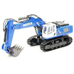 Huina 2.4g 11CH Rc Excavator Blue