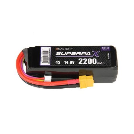 Radient LiPo Battery 4S 2200mAh 14.8V 50C XT60