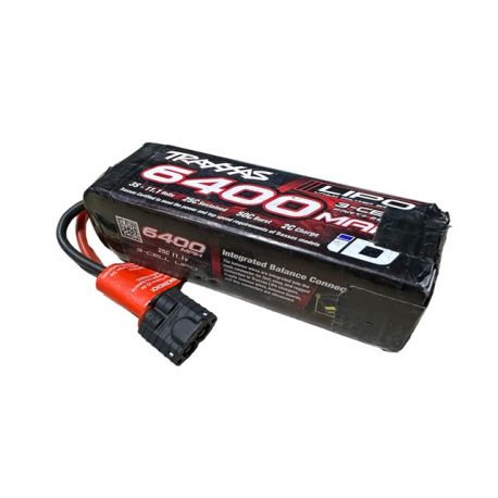 Traxxas 6400mAh 11.1V 3S 25C Battery Used