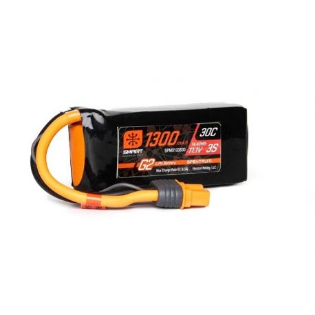 Spektrum Smart LiPo 3S 11.1V 1300mAh G2 30C