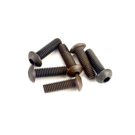 Traxxas 3x10mm Button Head Machine Hex Screws