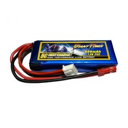 2s 7.4v 800mAh 25c Giant Power Lipo Battery