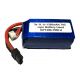 3s 11.1v 1350mAh 70C Lipo Battery Used